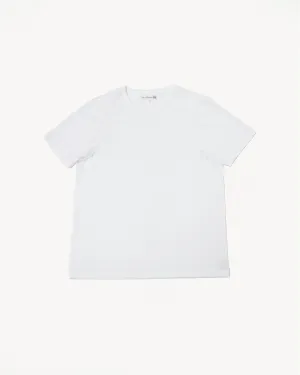 215.01 - 8.6oz Loopwheeled T-Shirt Classic Fit - White