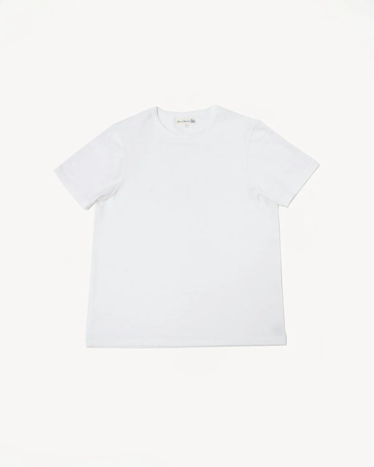 215.01 - 8.6oz Loopwheeled T-Shirt Classic Fit - White