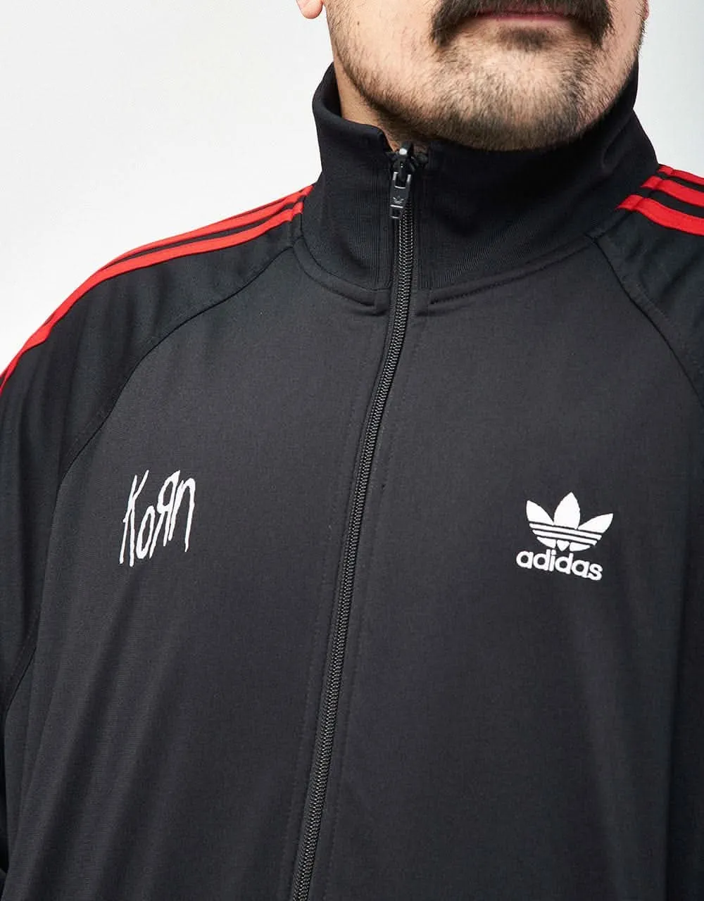 adidas x Korn Reversible Track Top - Black/Red-Multi