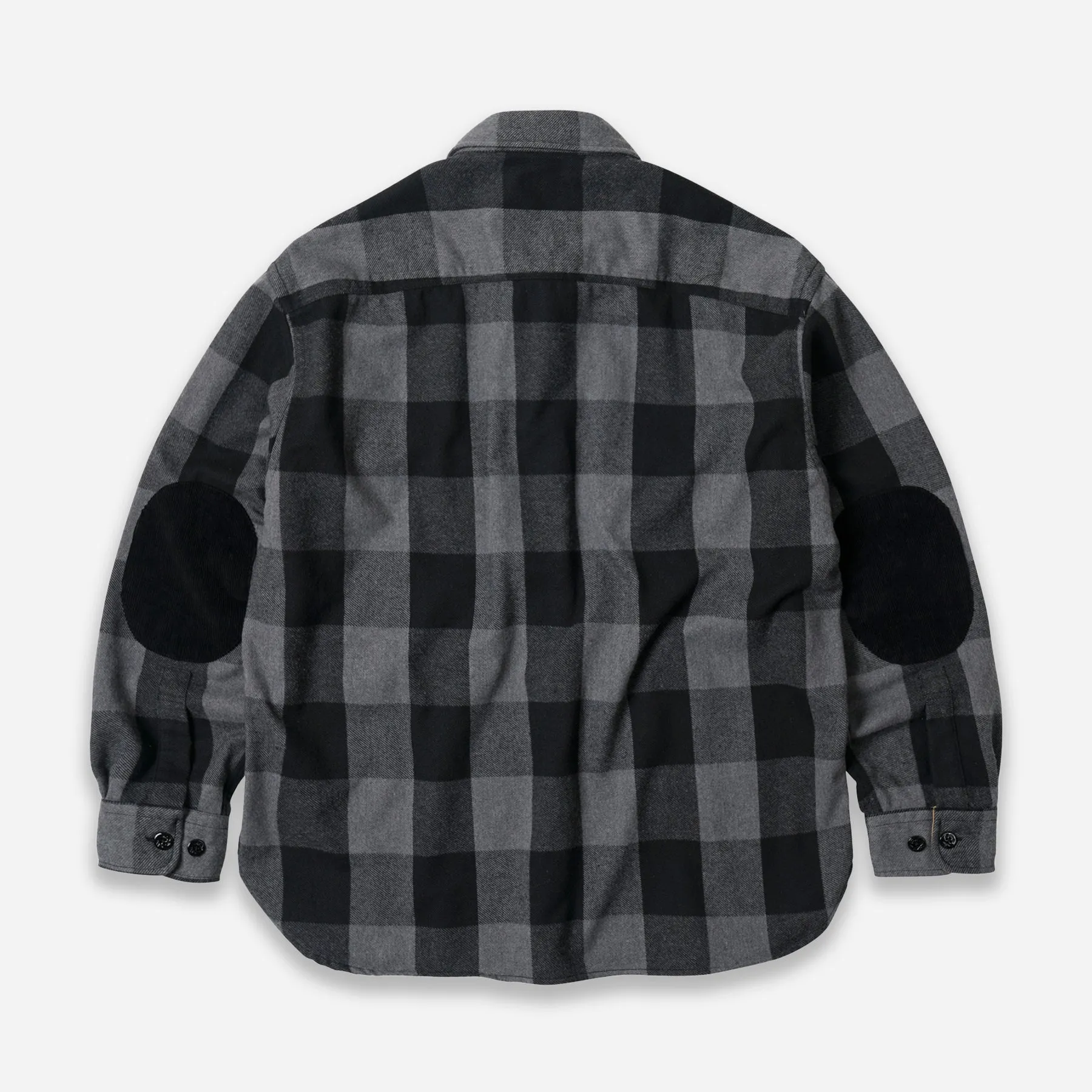 BUFFALO HUNTING SHIRT JACKET - GREY/BLACK