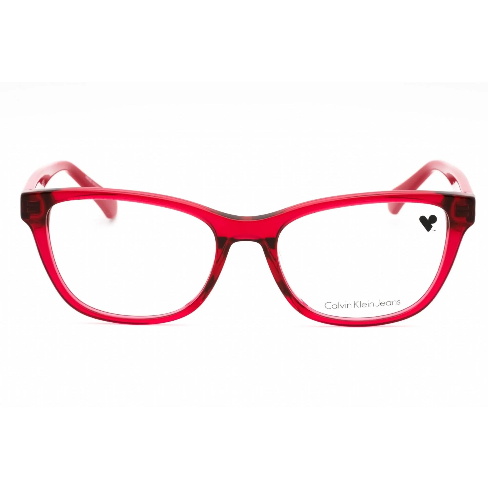 Calvin Klein Jeans Women's Eyeglasses - Cherry Cat Eye Plastic Frame | CKJ22645 679