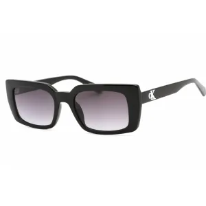 Calvin Klein Jeans Women's Sunglasses - Black Plastic Rectangular | CKJ22606S 001