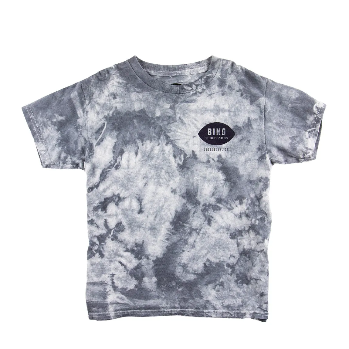 CLASSIC ENCINITAS II Premium Kids Tie-Dye S/S T-Shirt - Silver