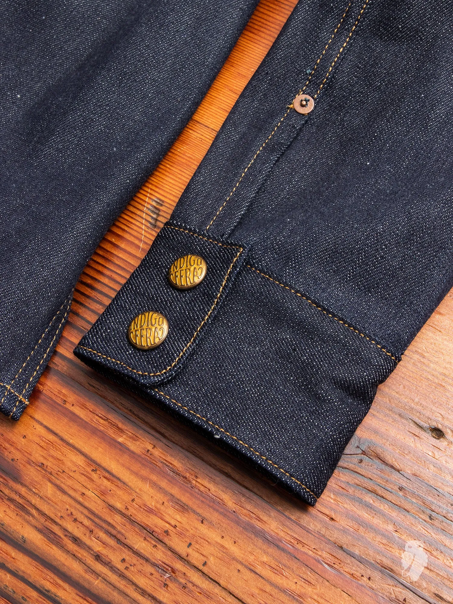 Copeland 13oz Denim Shirt in Indigo