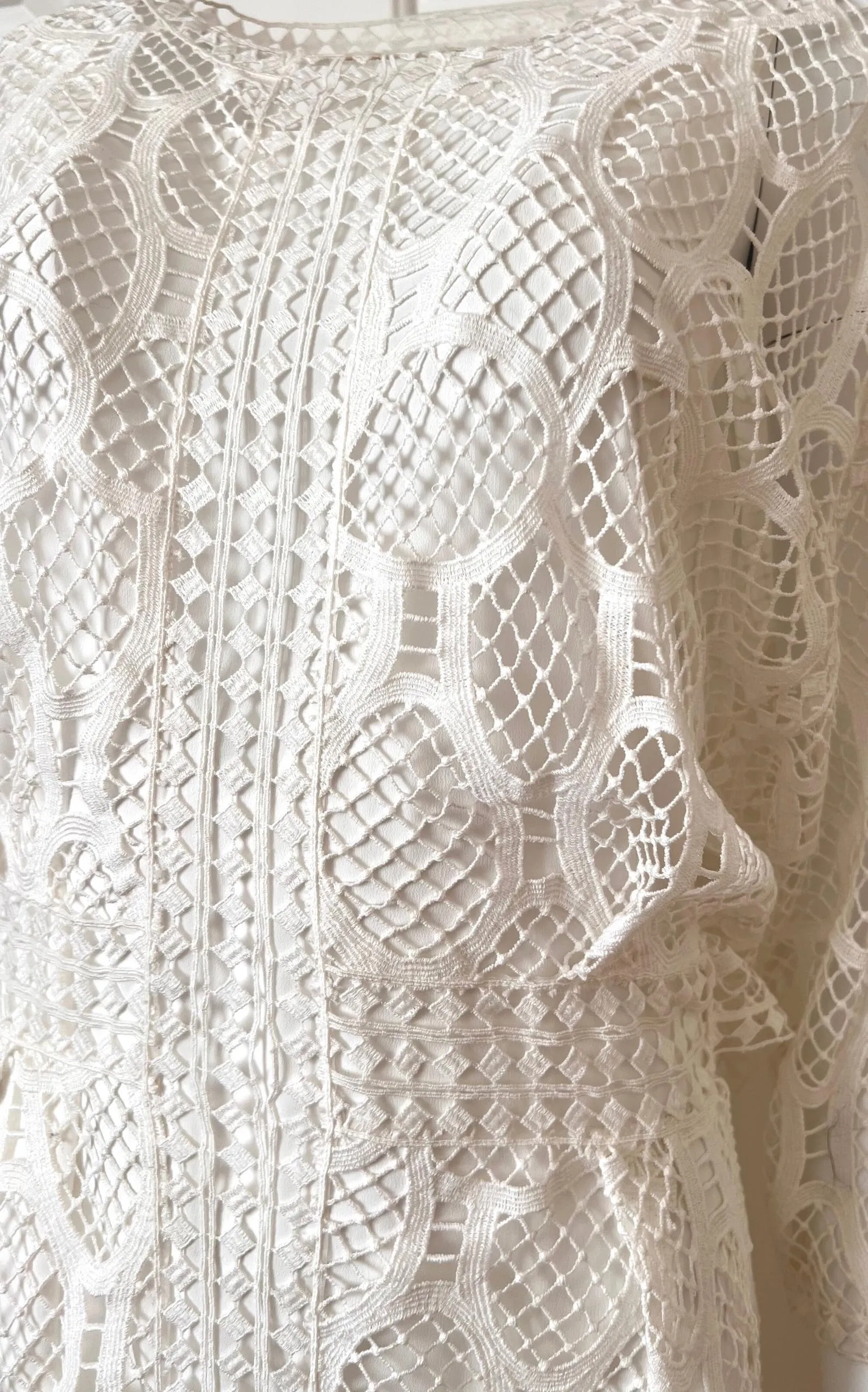 Crochet Lace Cotton Dress