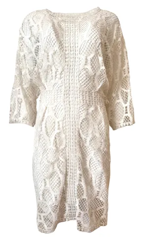 Crochet Lace Cotton Dress