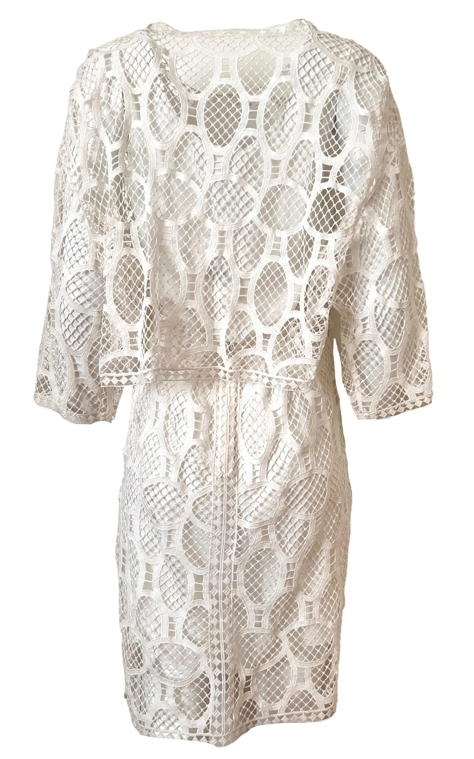 Crochet Lace Cotton Dress