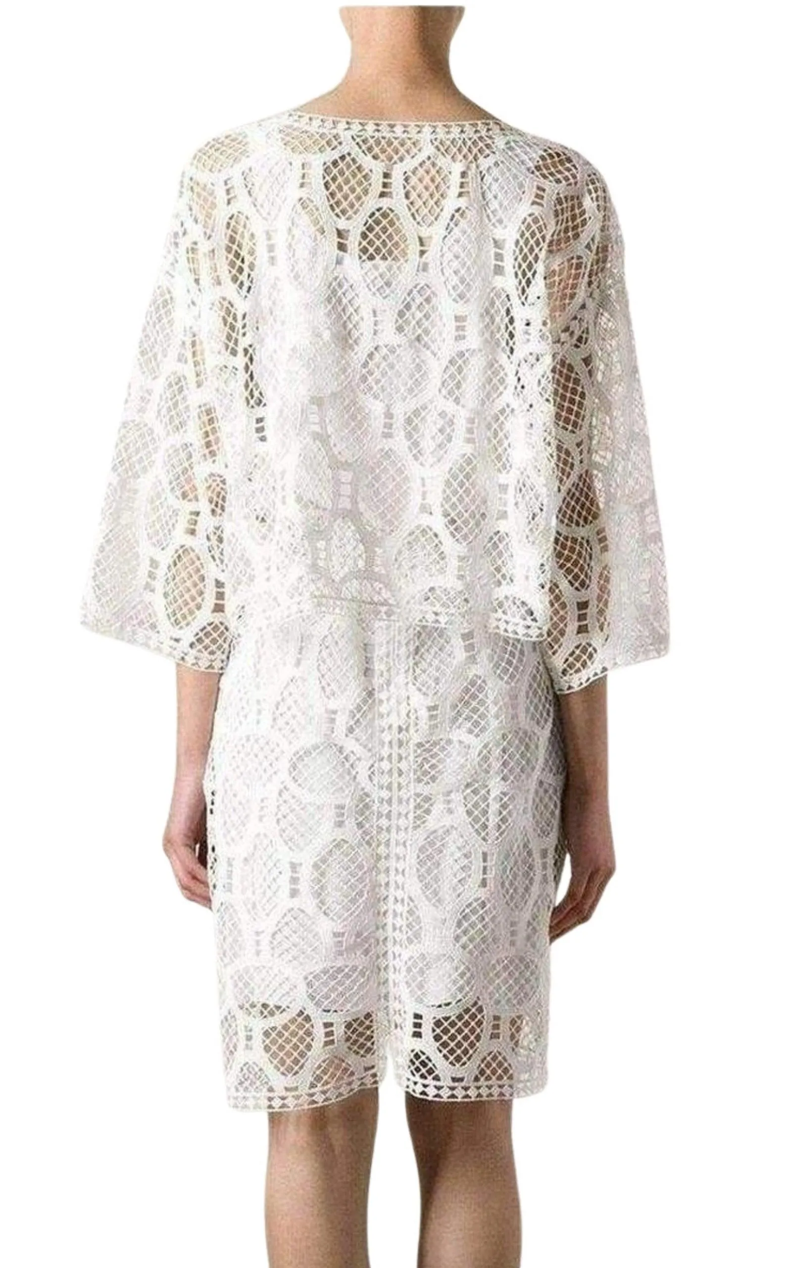 Crochet Lace Cotton Dress