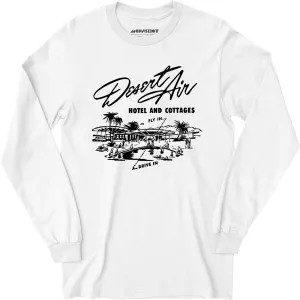 Desert Air Hotel & Cottages v2 - Vintage Palm Springs, CA - Long Sleeve T-Shirt