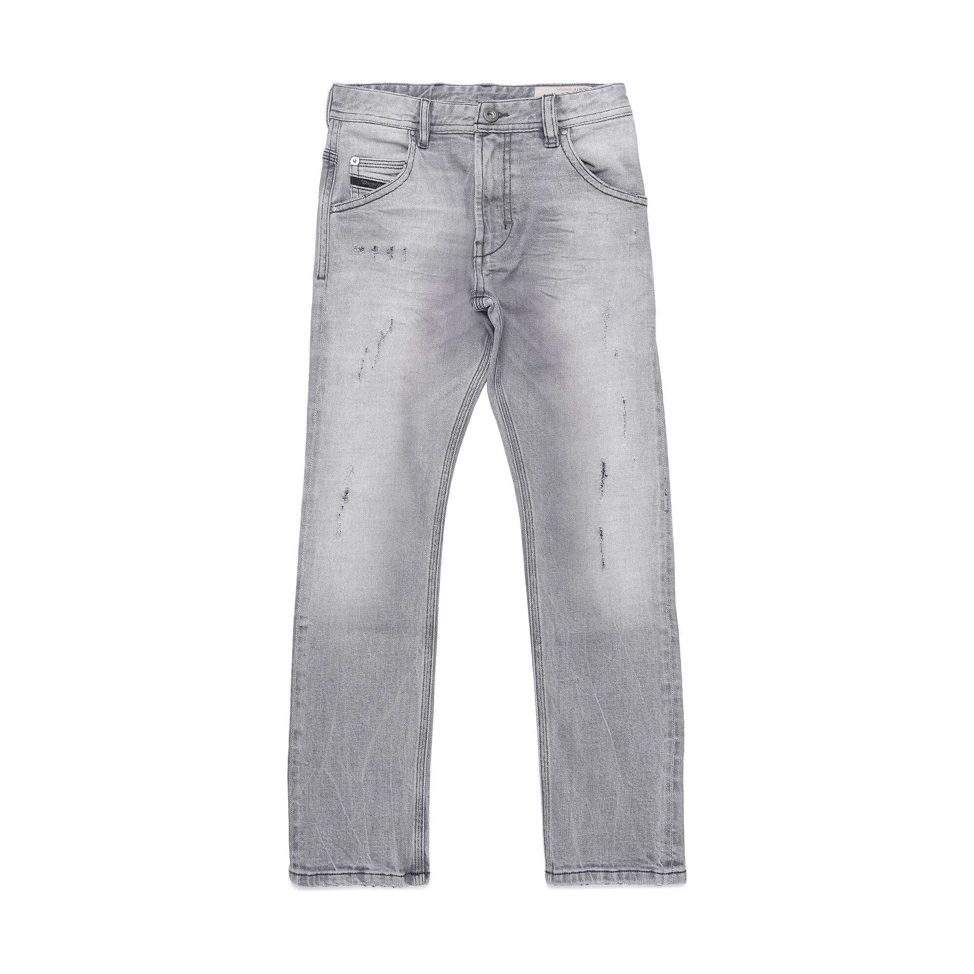 Diesel Boys Krooley - Washed Jeans in Grey