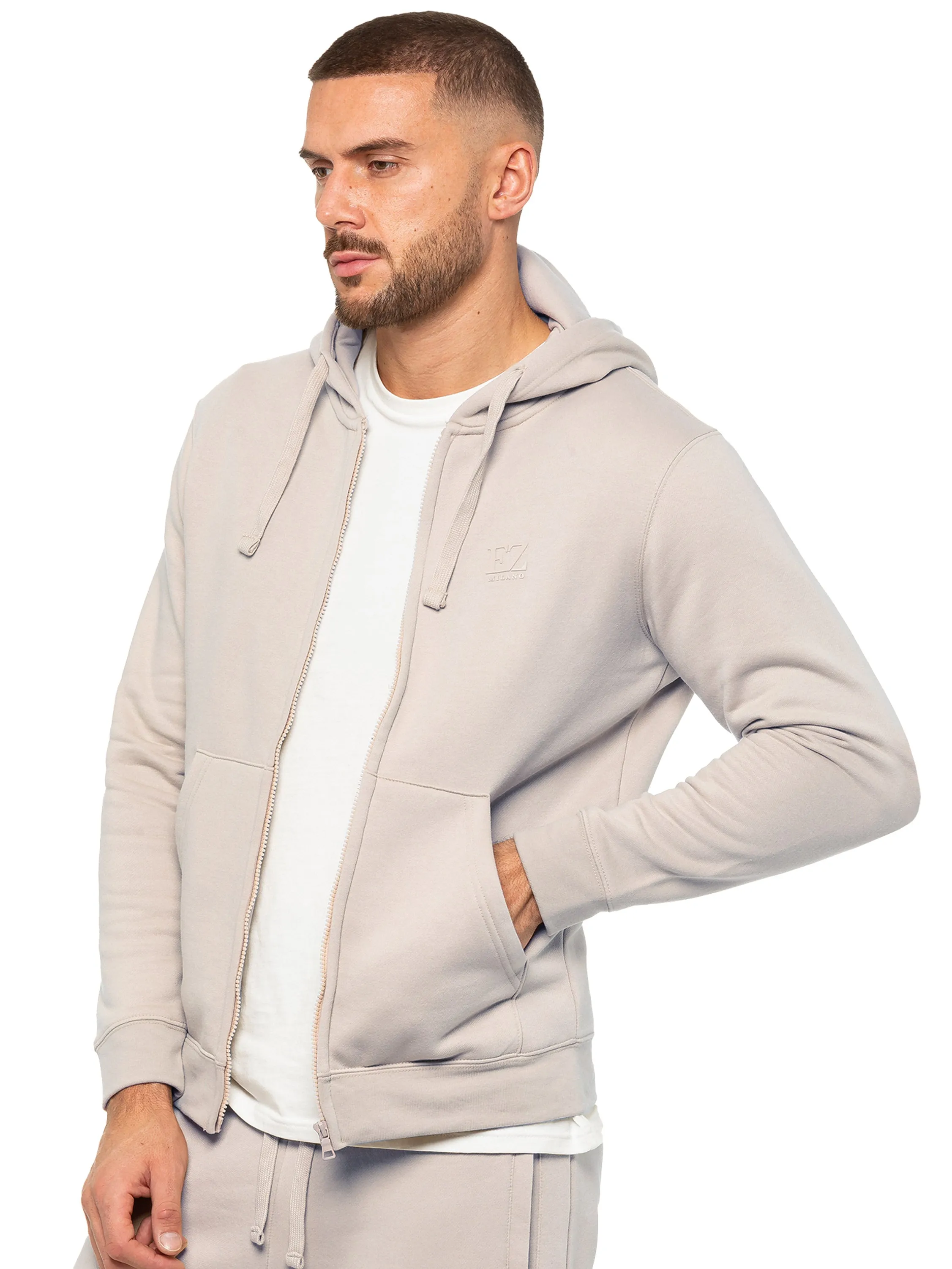 Enzo | Mens Zip Hoodie