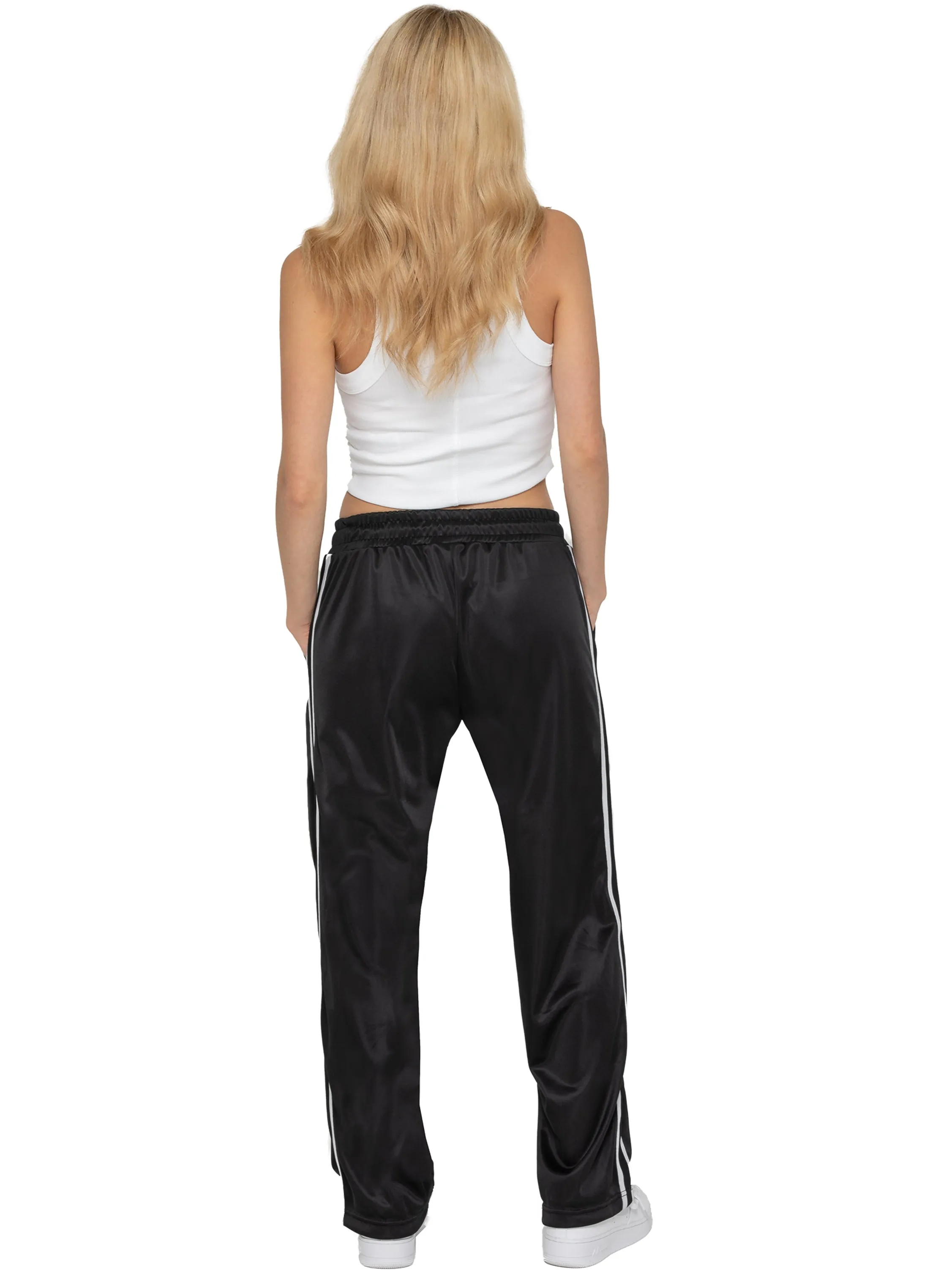 Enzo | Womens Striped Trousers