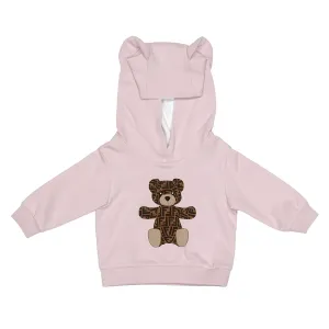 Fendi Baby Girls Pink Hoodie