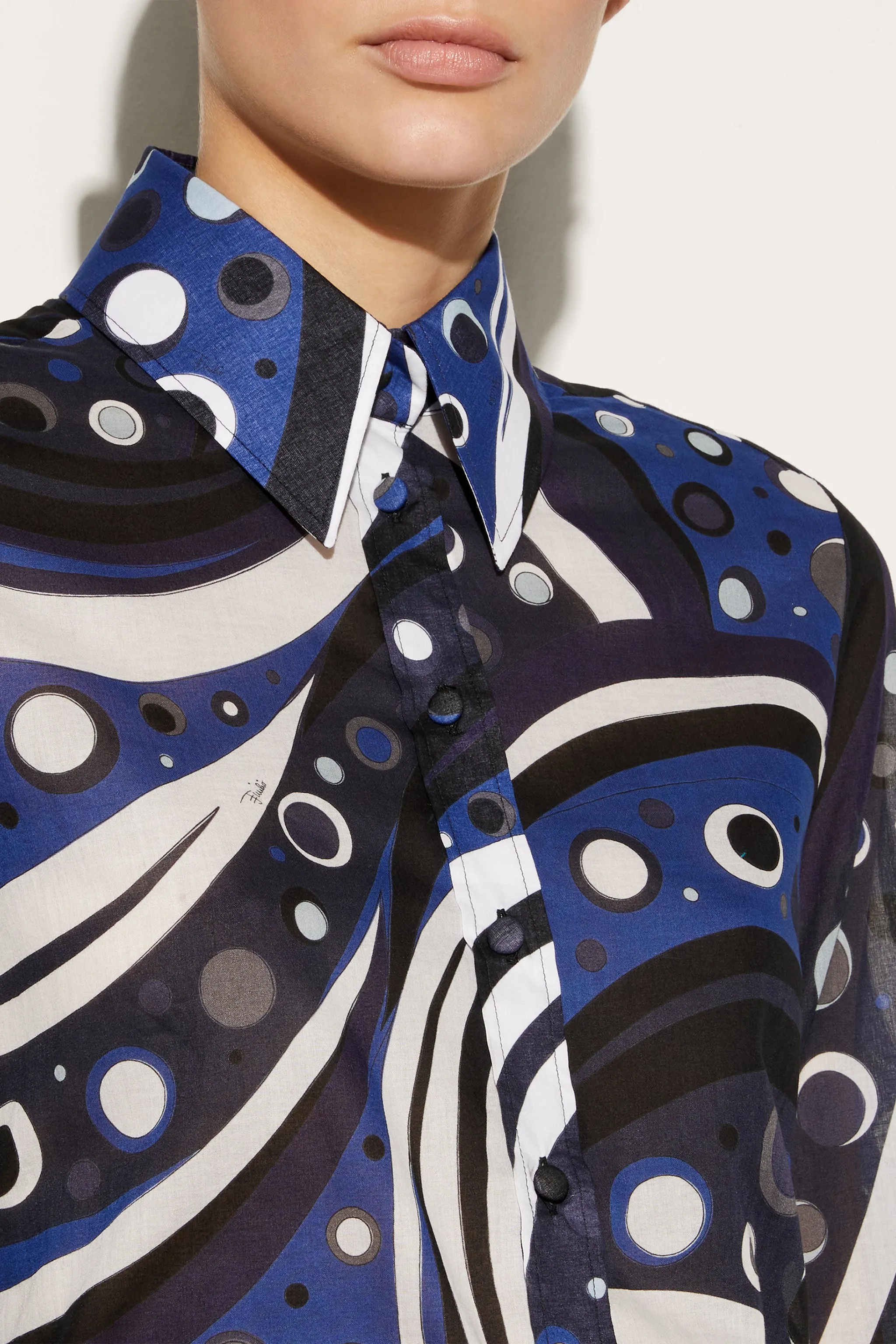 Fontane-Print Cotton Shirt