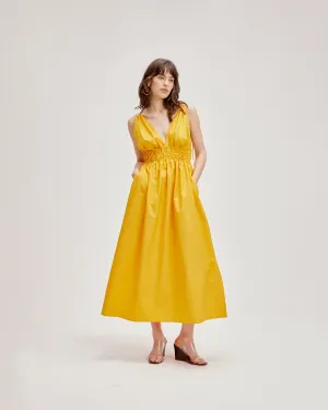 HERO MAXI DRESS MARIGOLD