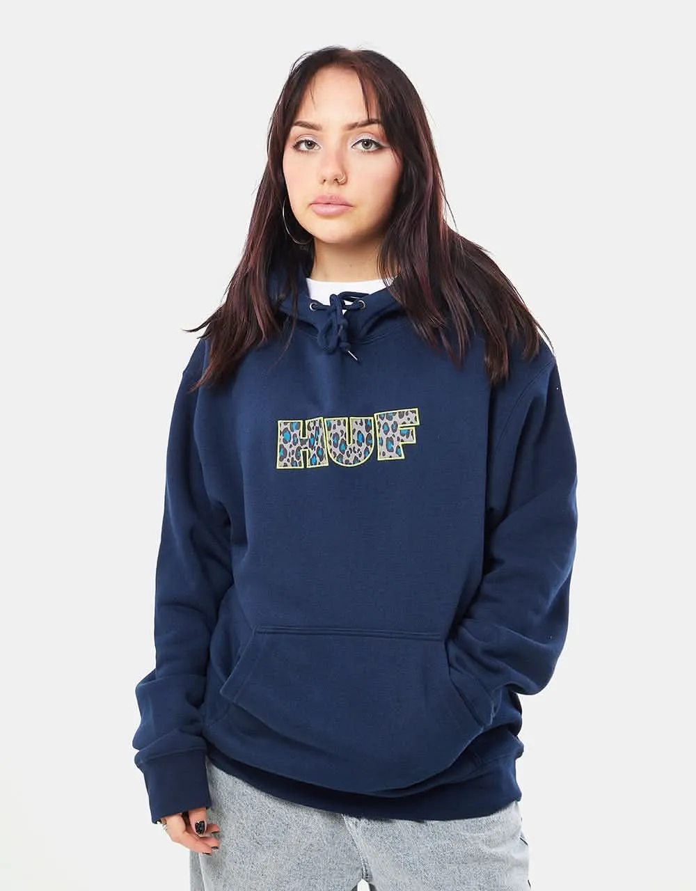 HUF Cheata Pullover Hoodie - Navy