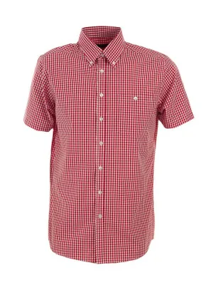 Identitee W46 Miller Mens Short Sleeve Check