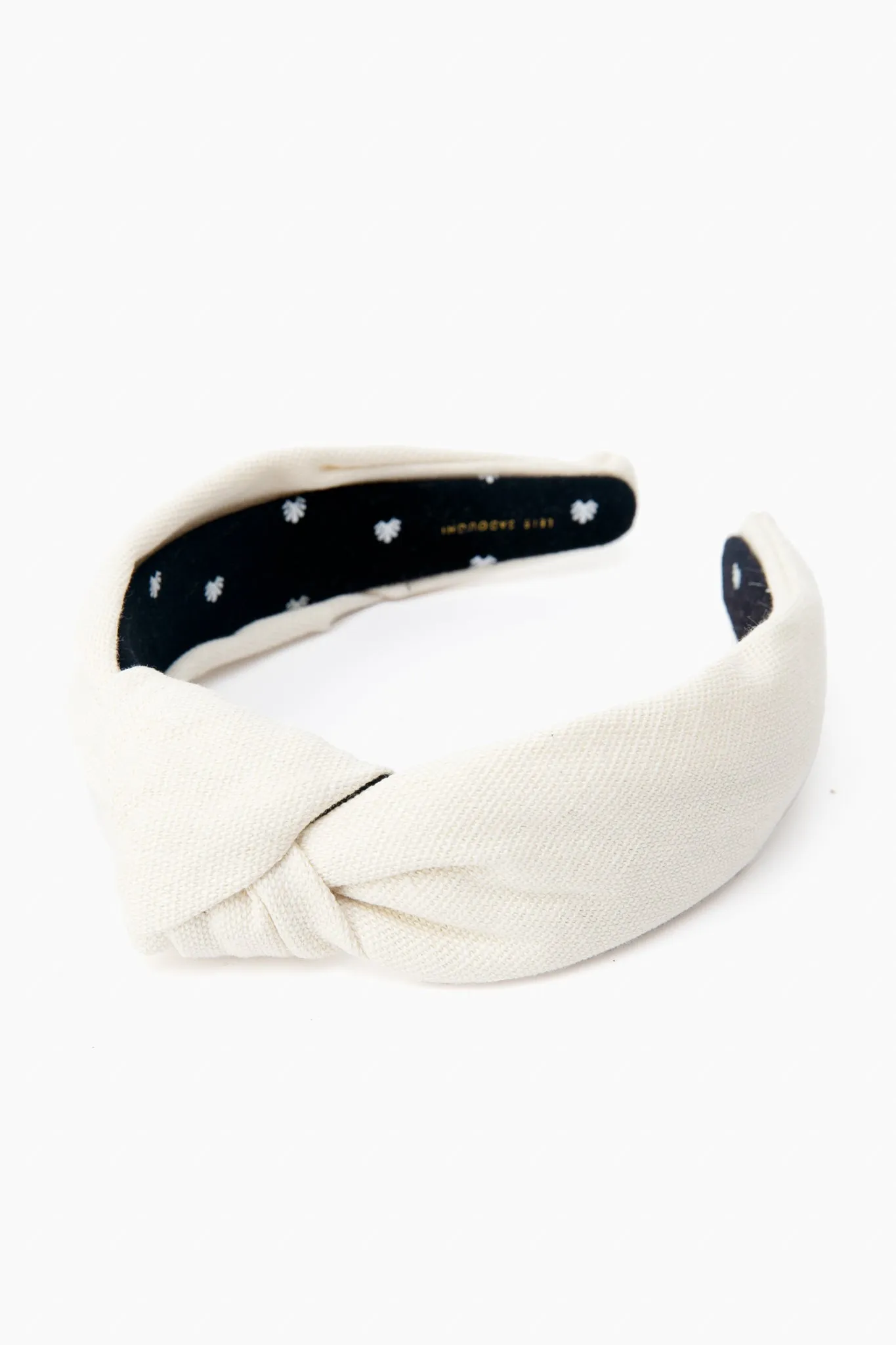 Ivory Woven Headband