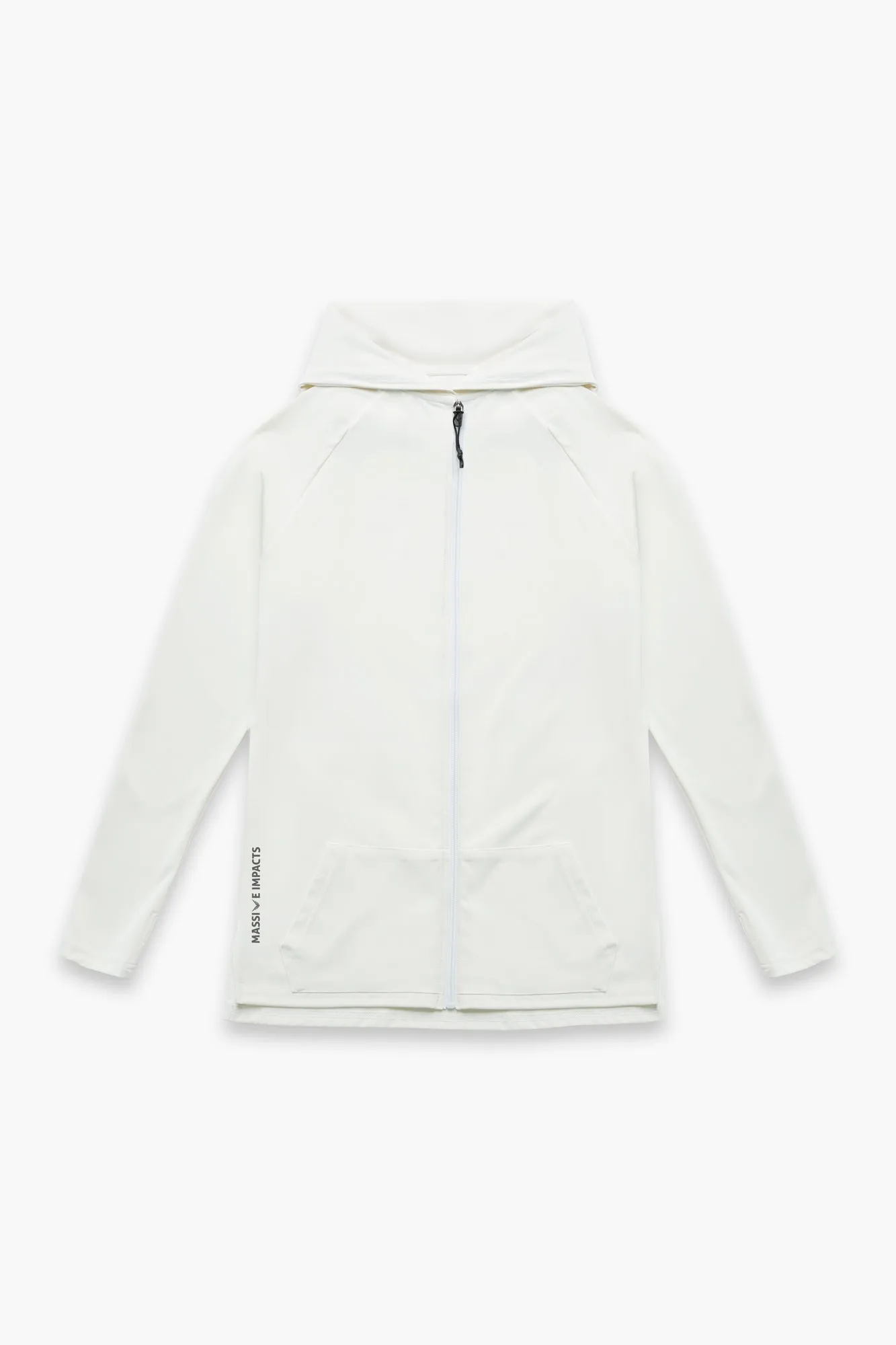 J015MI Recycled Nylon Runner Zip Hoodie