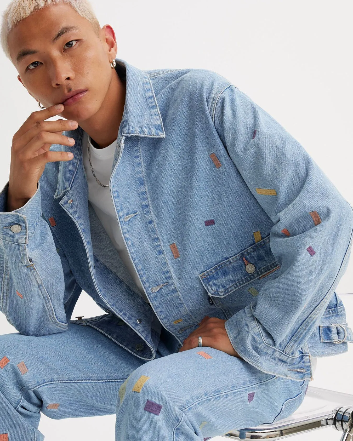 Levi's® Japanese Fabric Utility Trucker Jacket - MOJ Karachippu