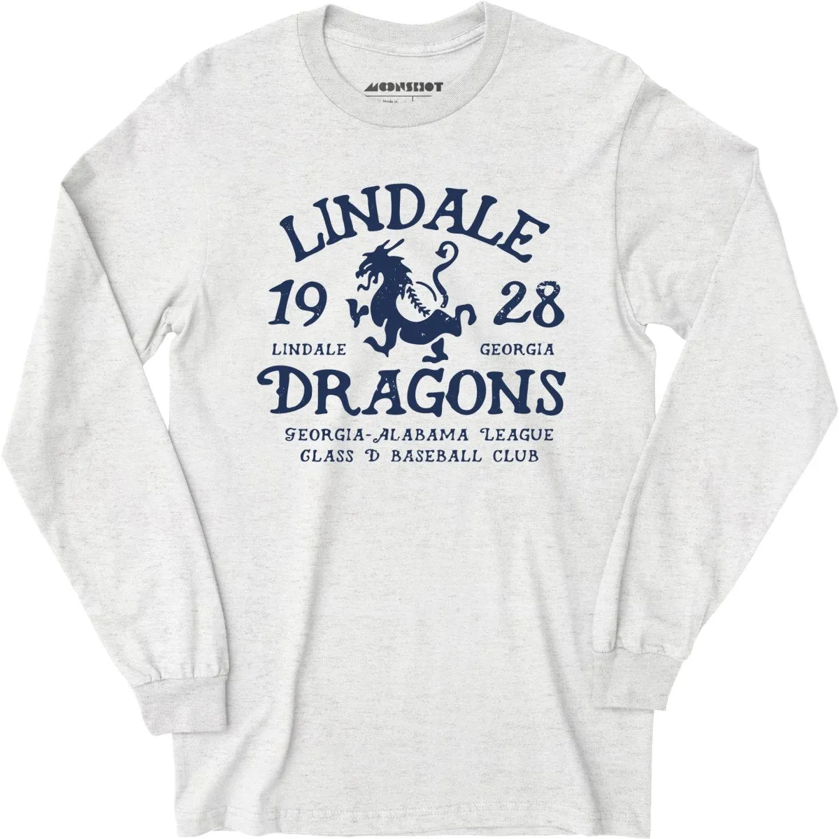 Lindale Dragons - Georgia - Vintage Defunct Baseball Teams - Long Sleeve T-Shirt