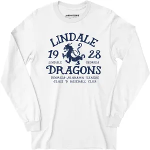 Lindale Dragons - Georgia - Vintage Defunct Baseball Teams - Long Sleeve T-Shirt