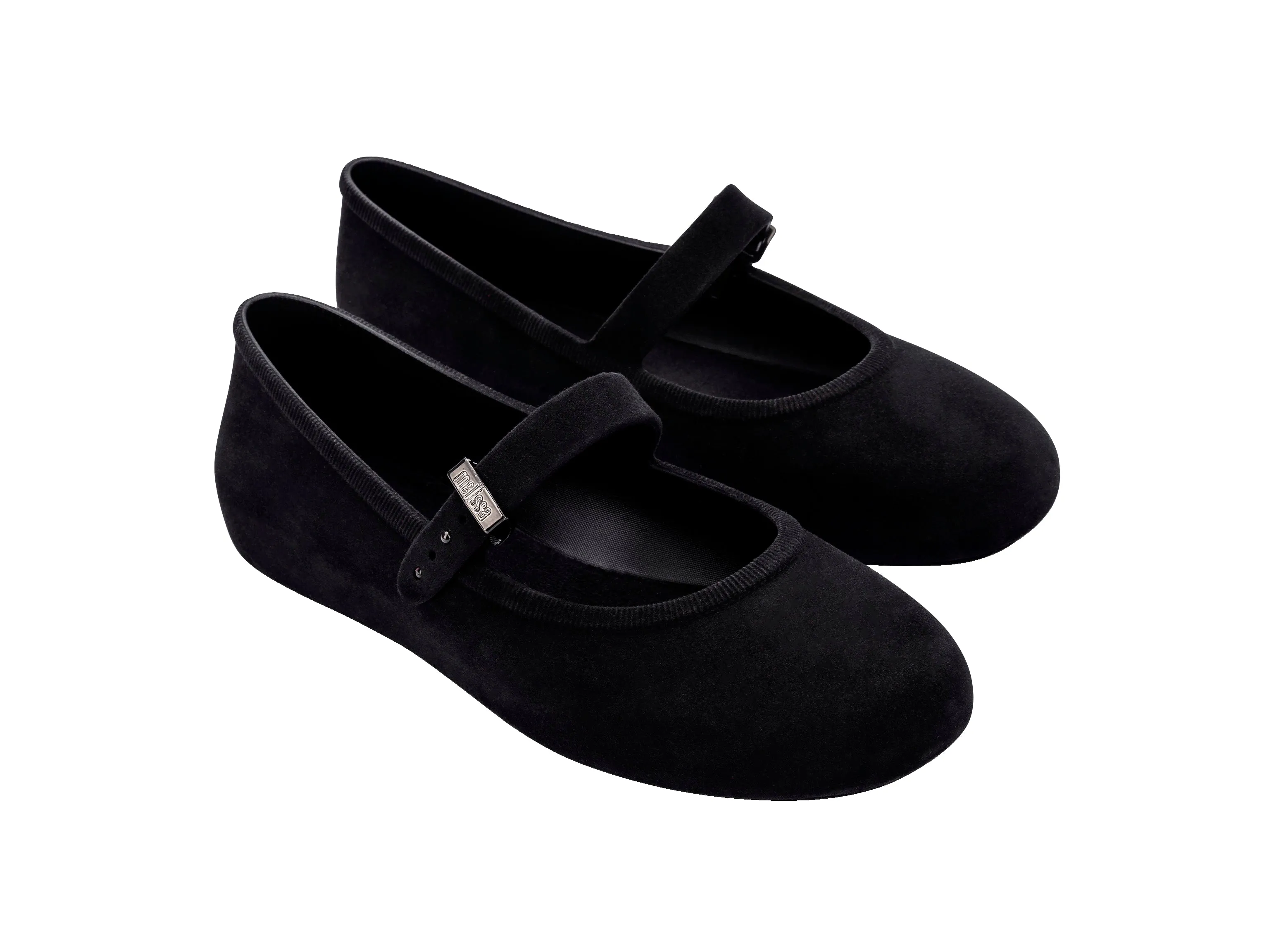 Melissa Soft Ballerina Velvet - Black