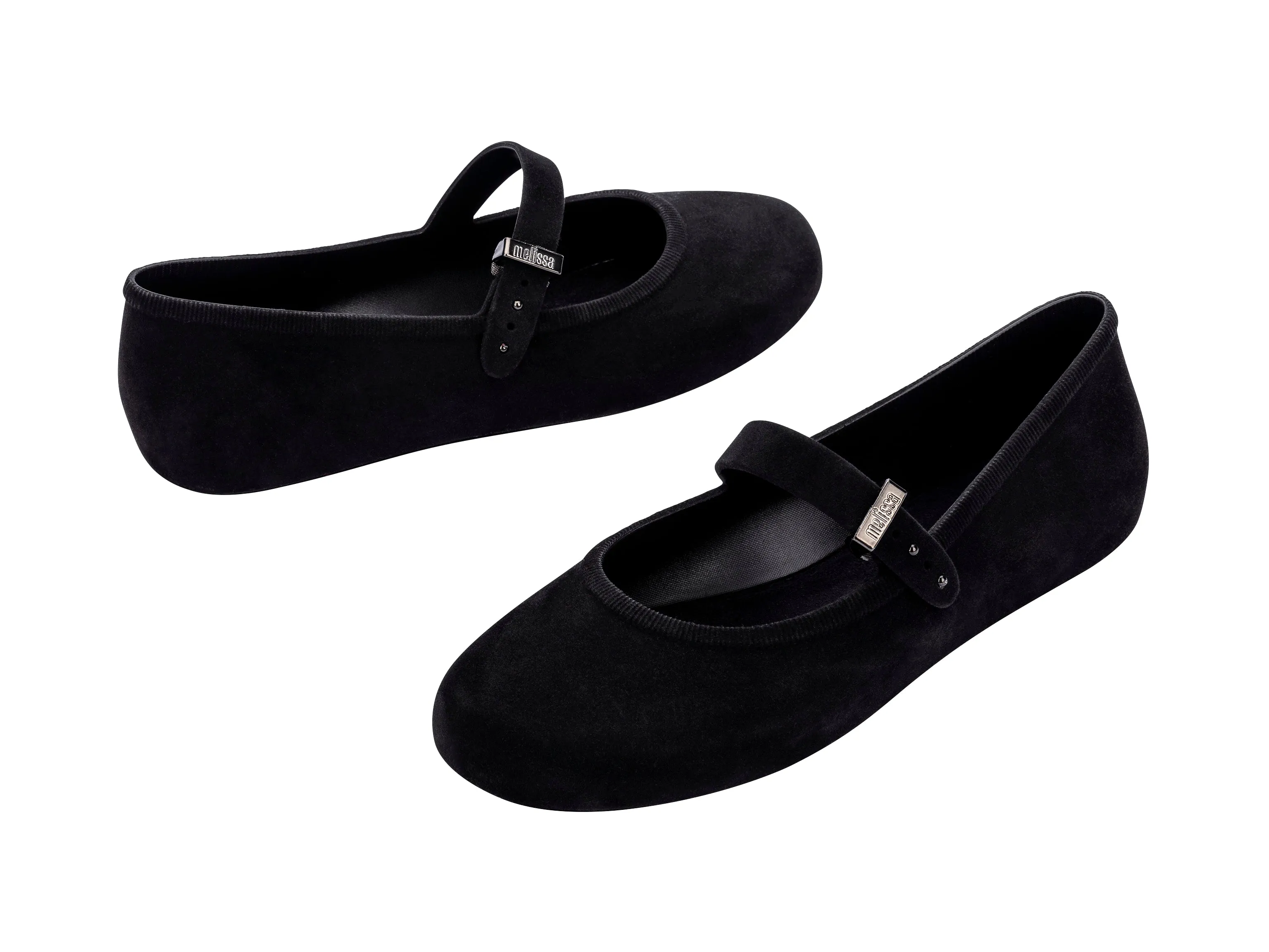 Melissa Soft Ballerina Velvet - Black