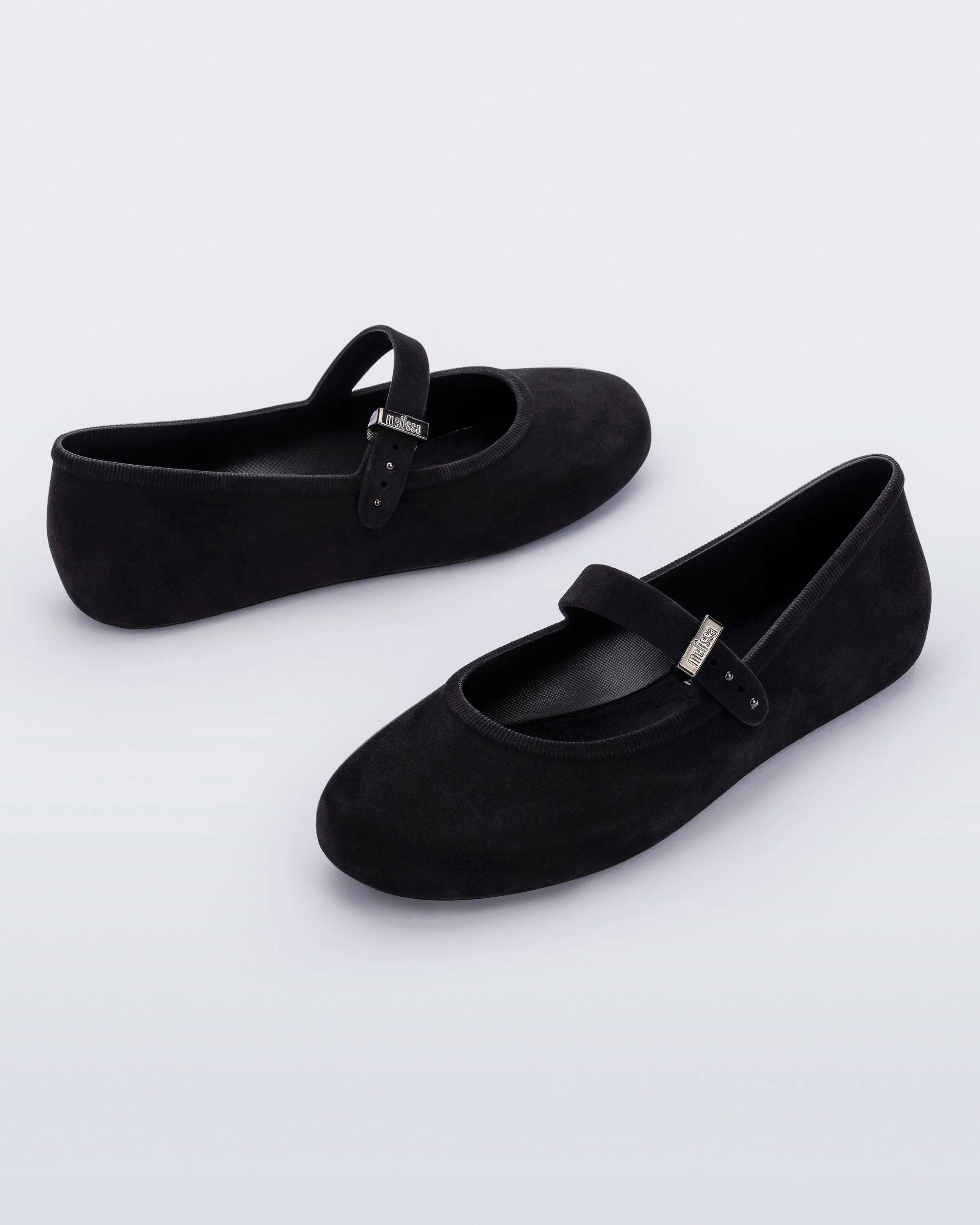 Melissa Soft Ballerina Velvet - Black