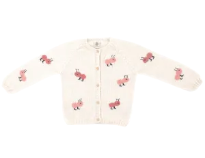 NW423 Pink ants cardigan