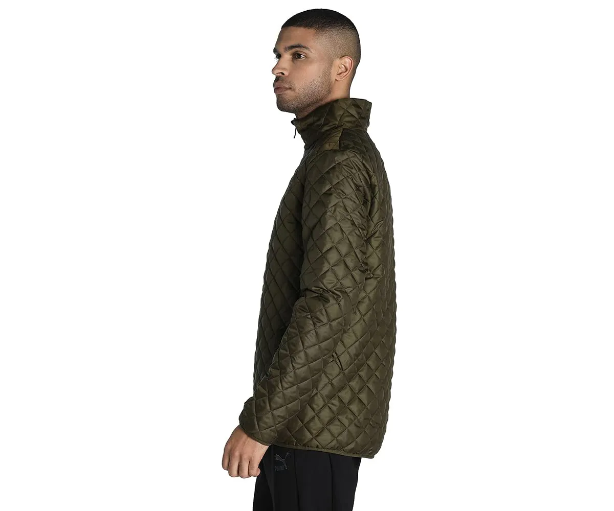 Puma Men's A-Line Coat (84668062_Deep Olive_L)