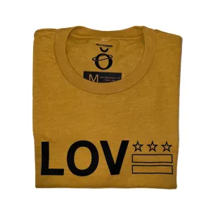 "Love DC" (Mr. Yuen's Gold) Tee