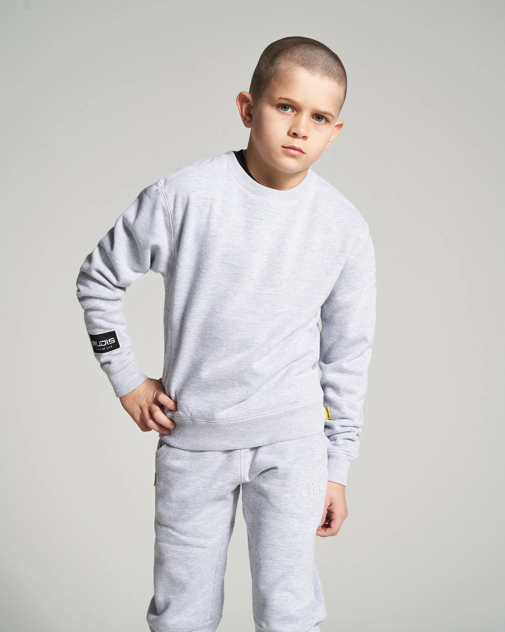 RUDIS Heavyweight Fleece Youth Crewneck