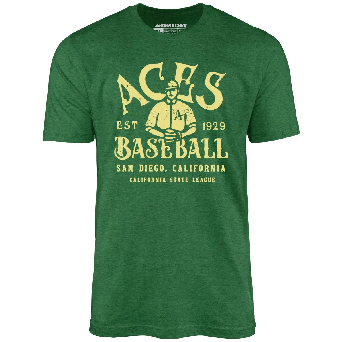 San Diego Aces - California - Vintage Defunct Baseball Teams - Unisex T-Shirt