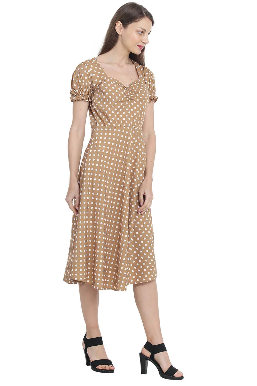 Sandy Polka Dots Dress