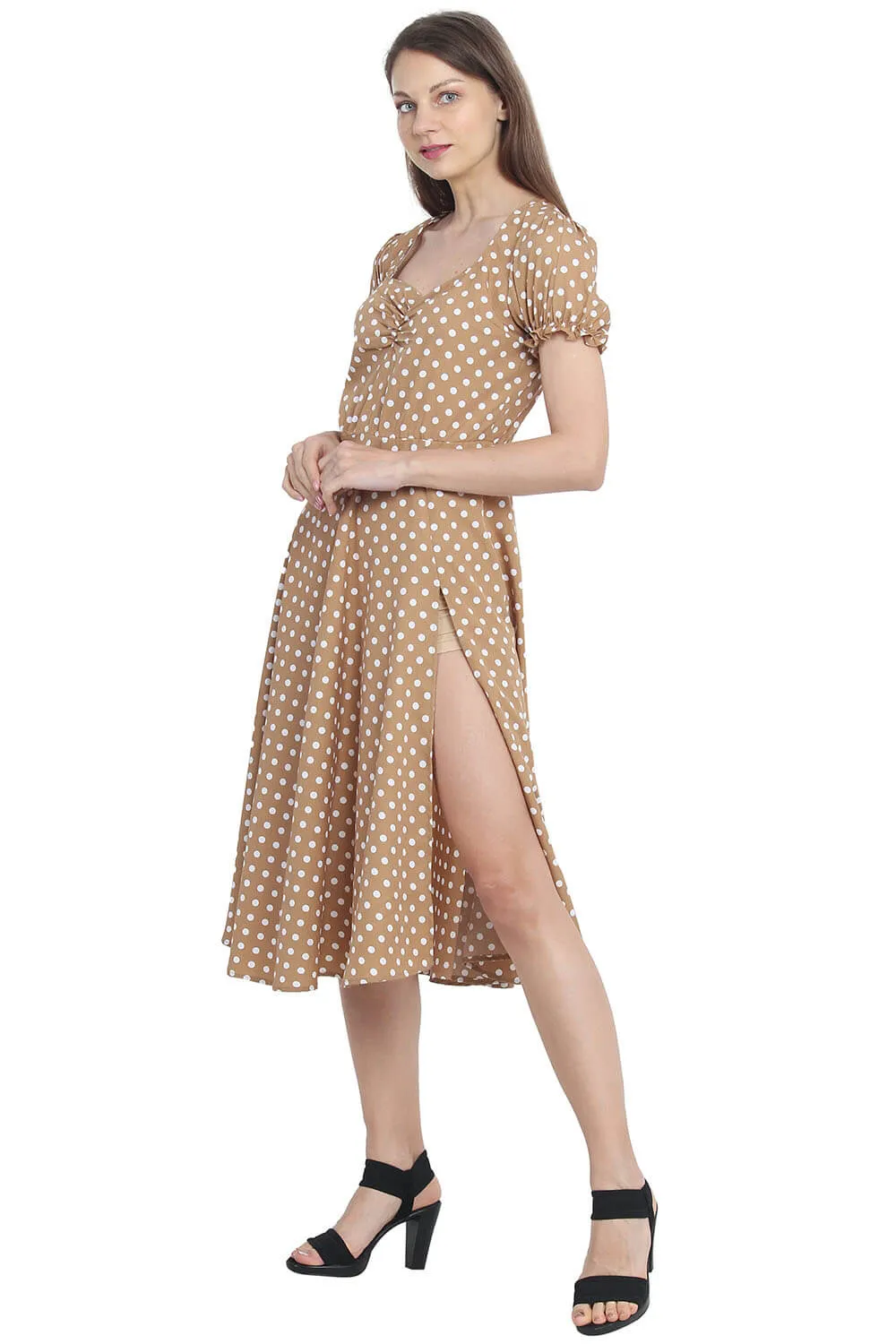 Sandy Polka Dots Dress