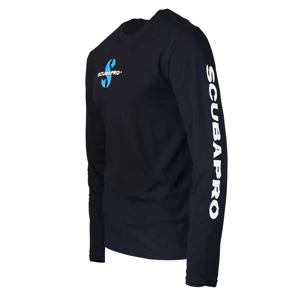 SCUBAPRO - Black Long Sleeve T-Shirt, Men