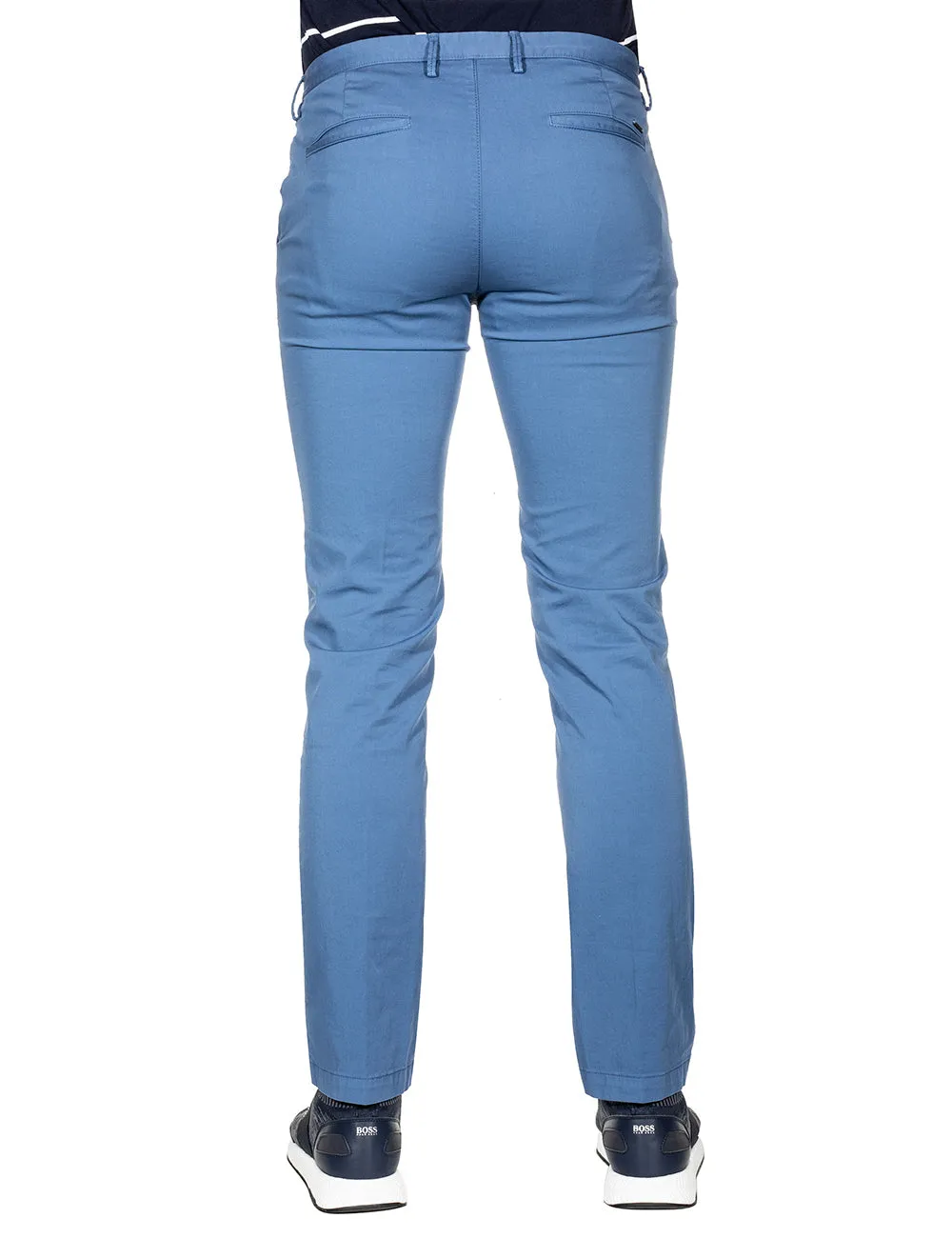 Slim Fit Stretch Chino Blue