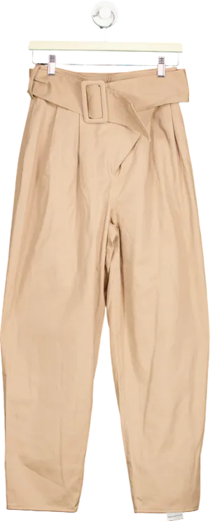 Song of Style Beige High-Waisted Trousers S