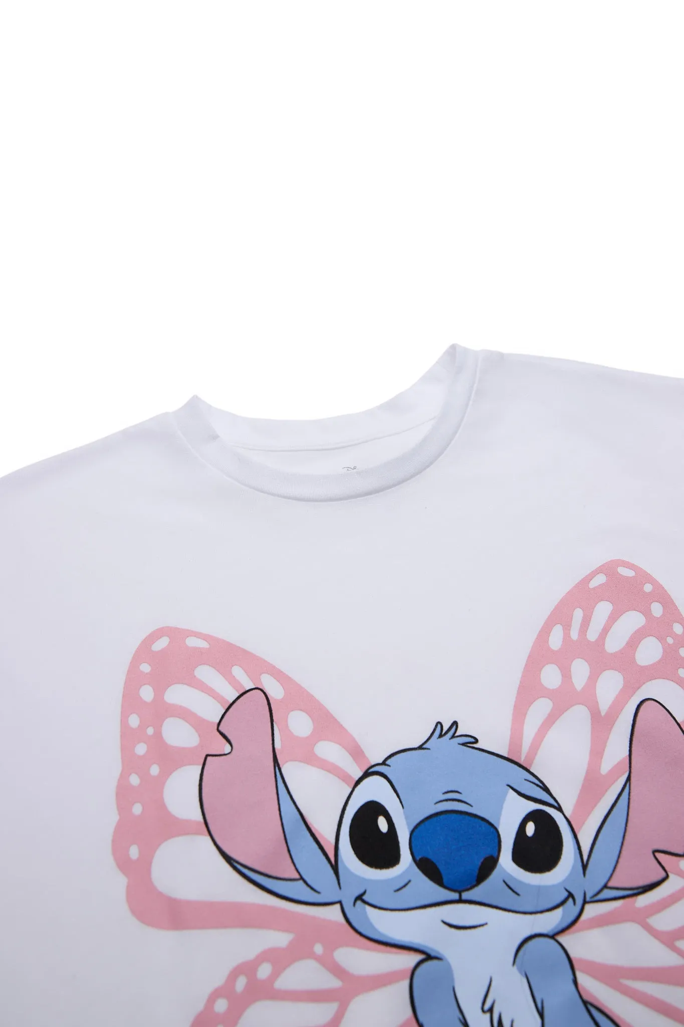 Stitch Butterfly Graphic Classic Tee