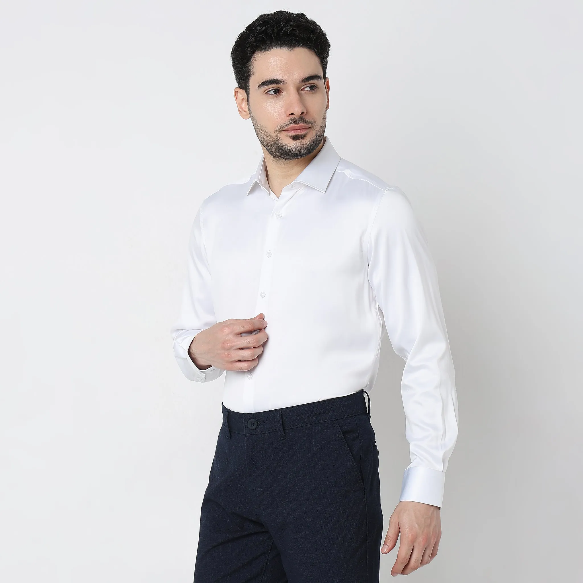 Ultra Club Shirts - Slim Fit : "Crease Free Tape Seamed Tailored Shirts” - Perfect Club Look