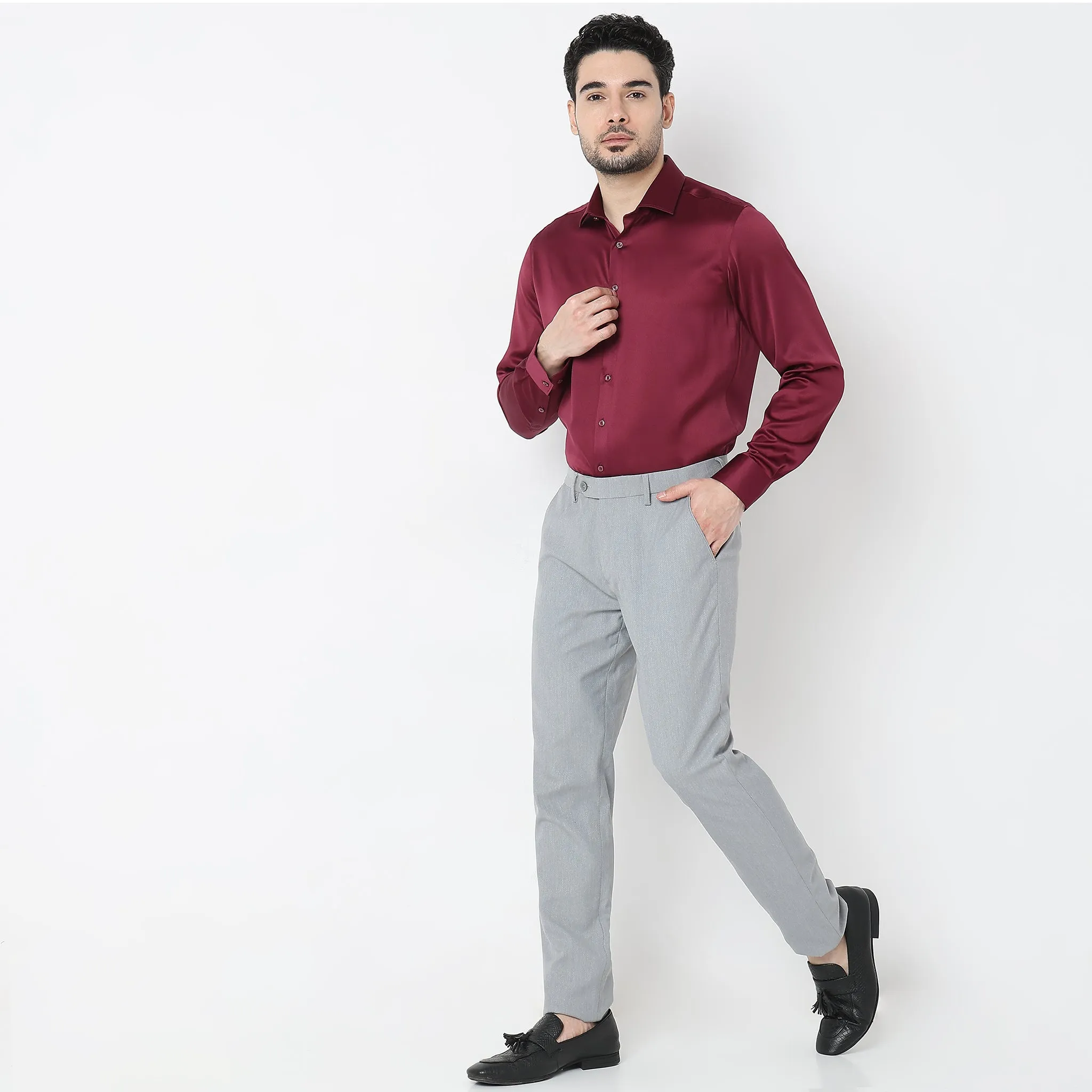 Ultra Club Shirts - Slim Fit : "Crease Free Tape Seamed Tailored Shirts” - Perfect Club Look