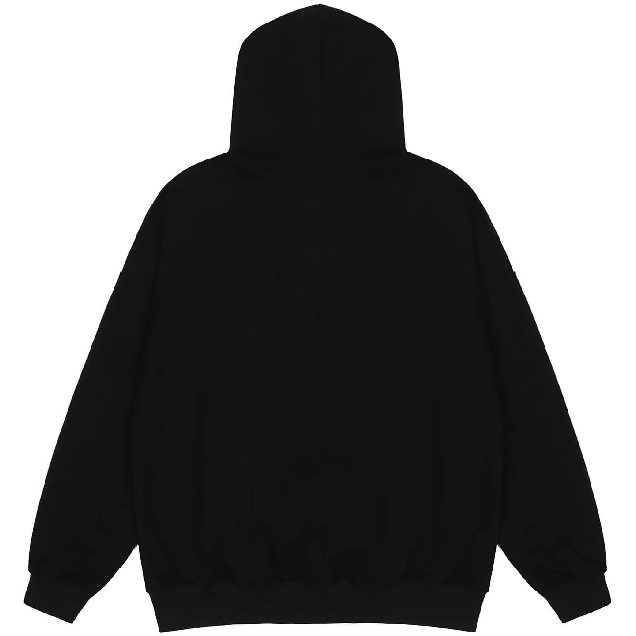 WLS Little Devil Print Oversized Hoodie