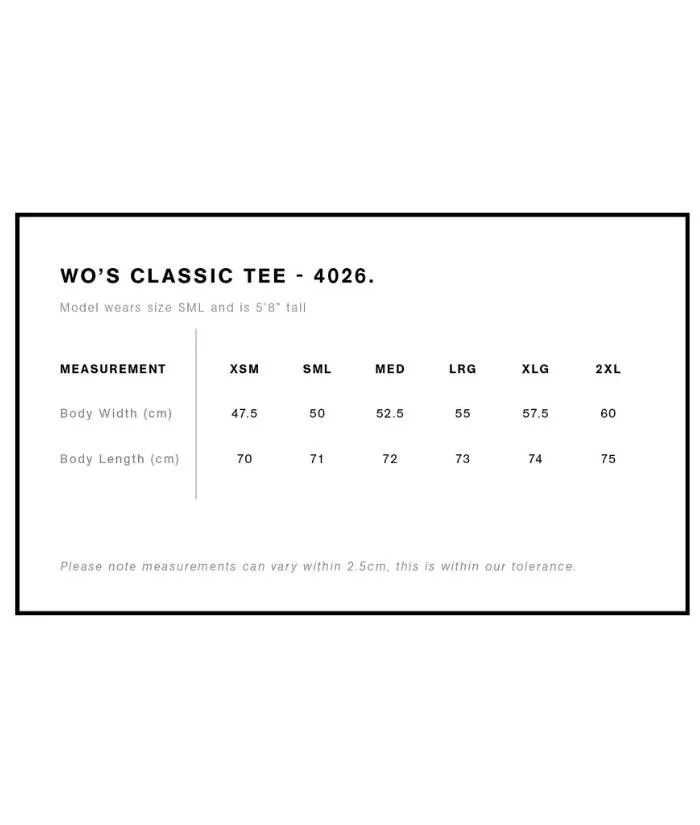 Womens Classic Tee