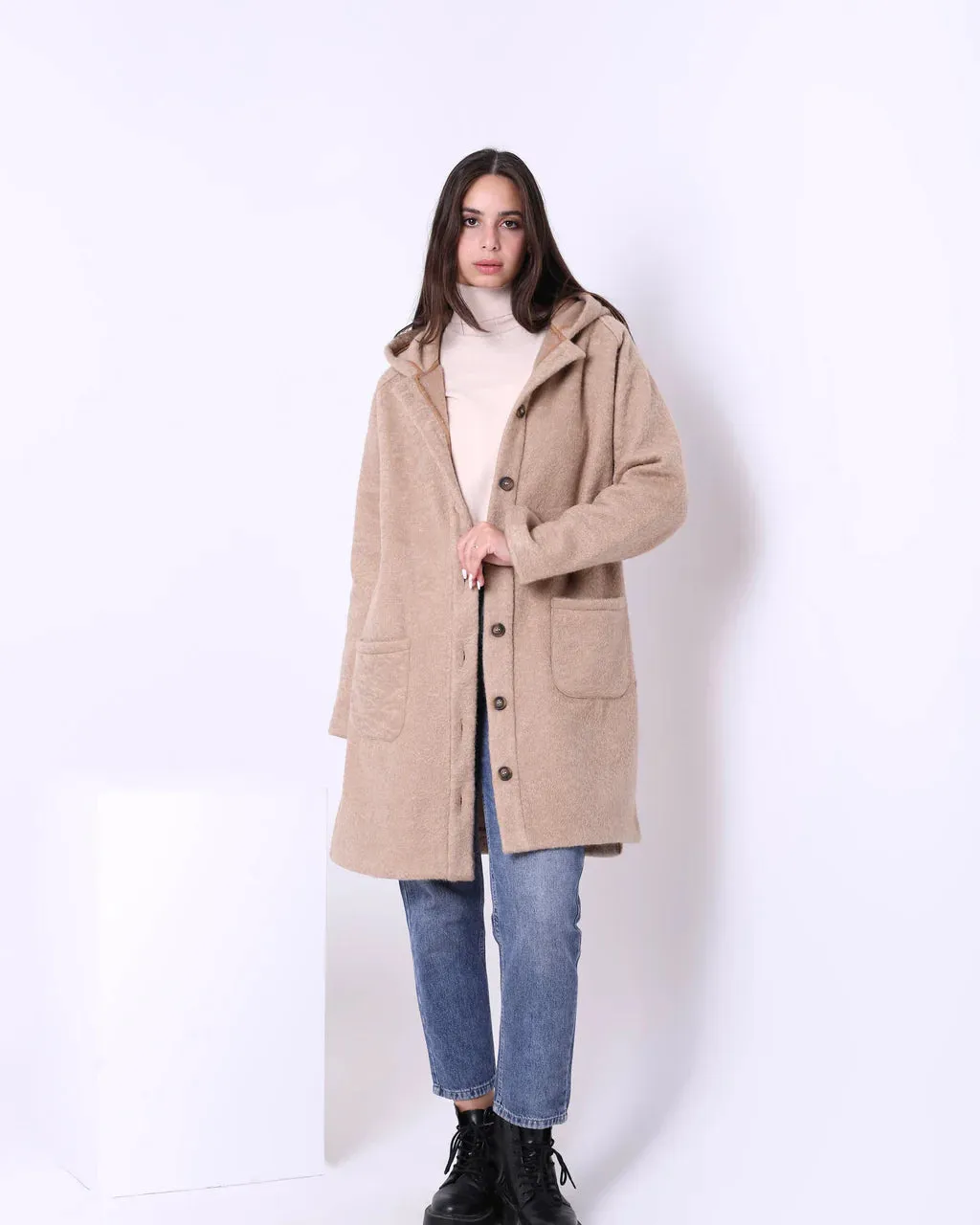 Wool Winter Jacket (W711) - Just4Women