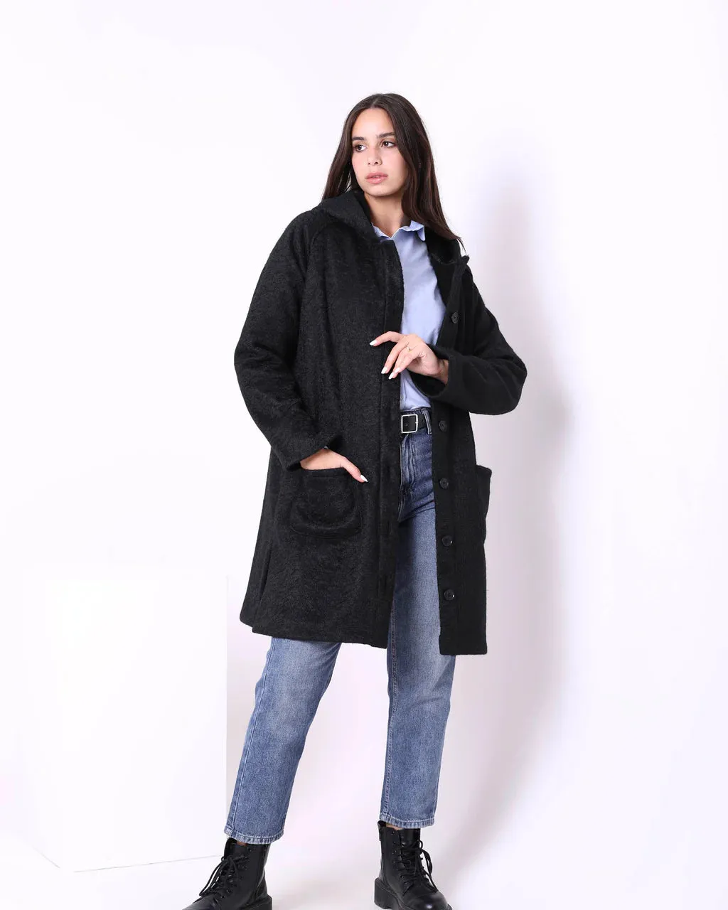 Wool Winter Jacket (W711) - Just4Women