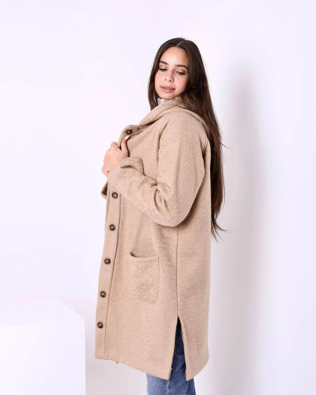 Wool Winter Jacket (W711) - Just4Women