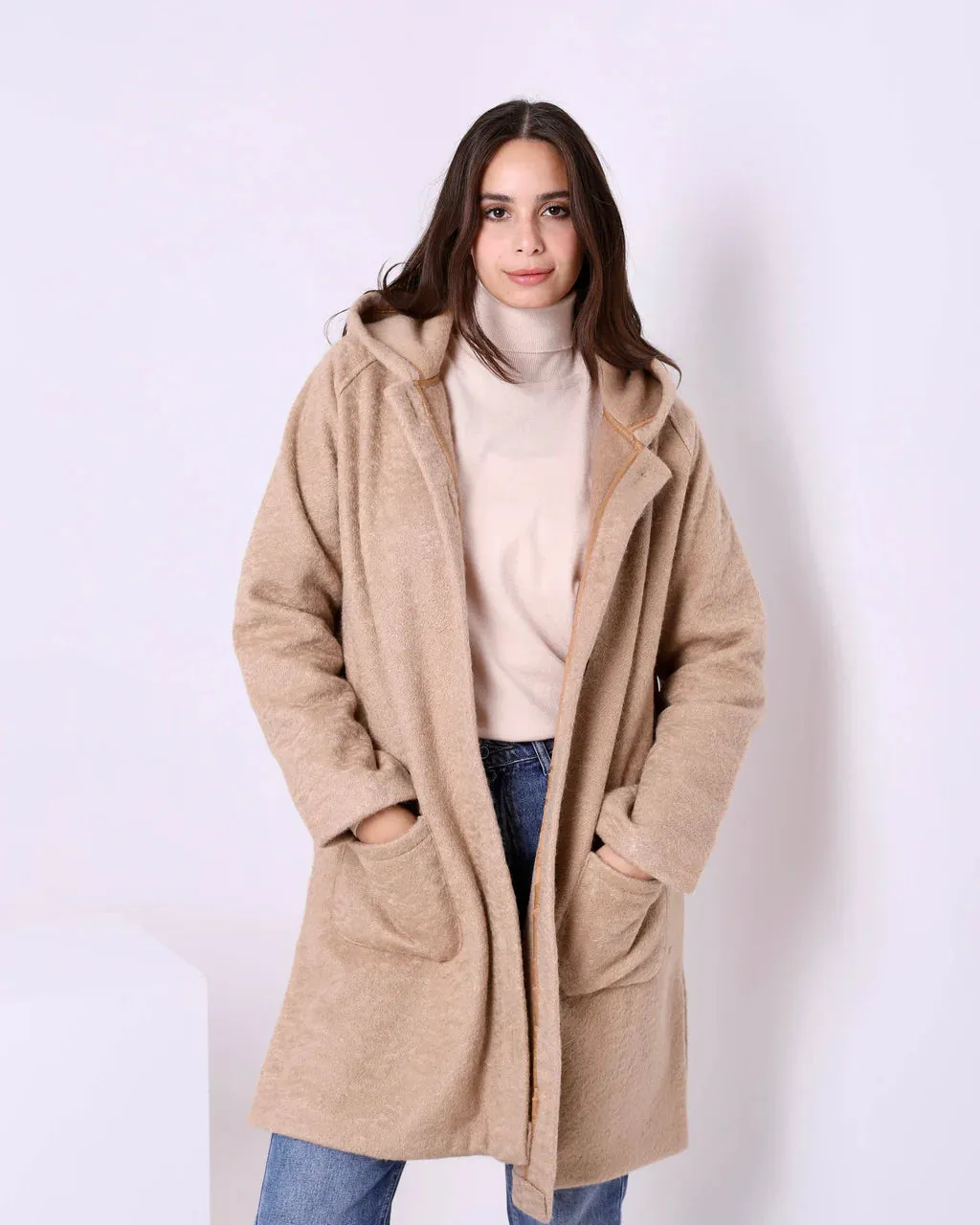 Wool Winter Jacket (W711) - Just4Women